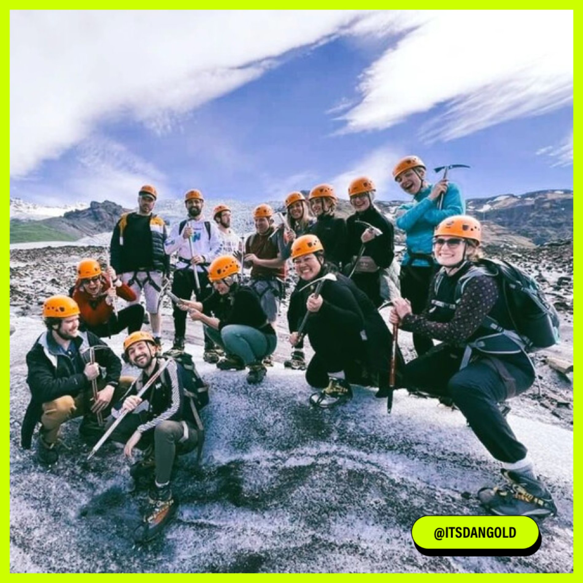 Contiki Travellers In Iceland