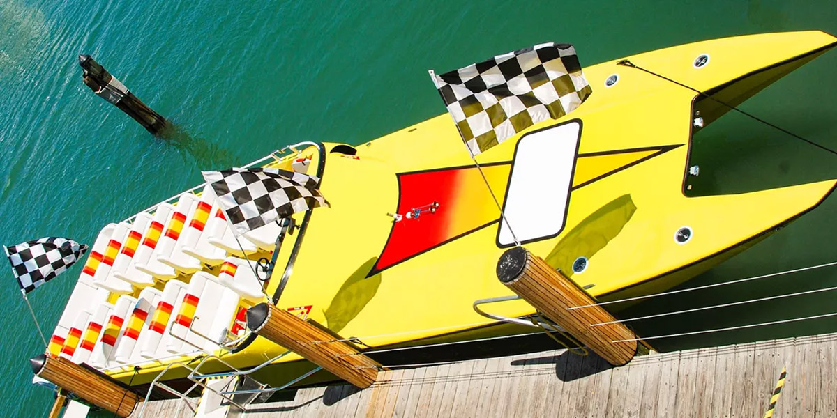Speed Boat In Miami