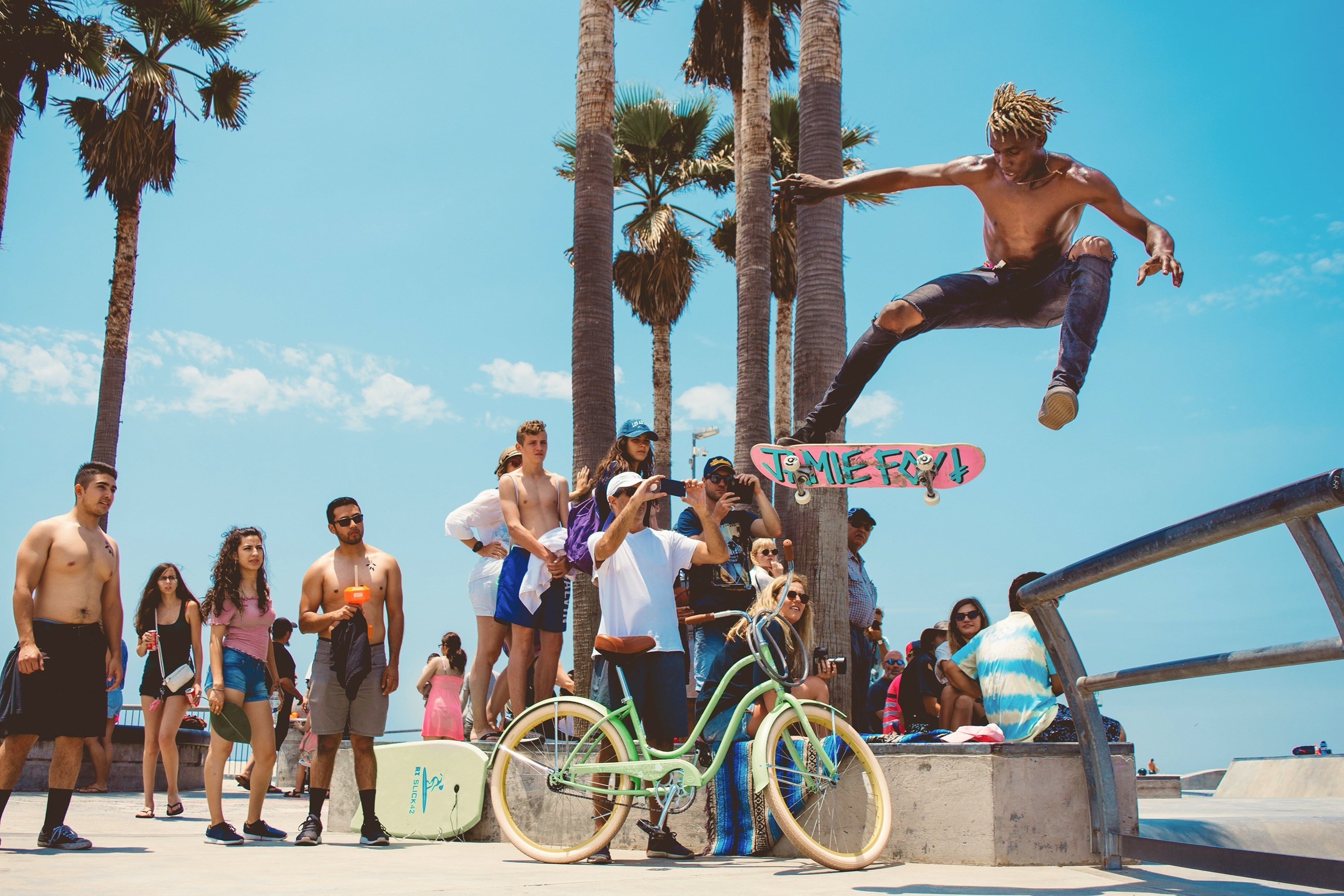    Hang out at Venice Beach