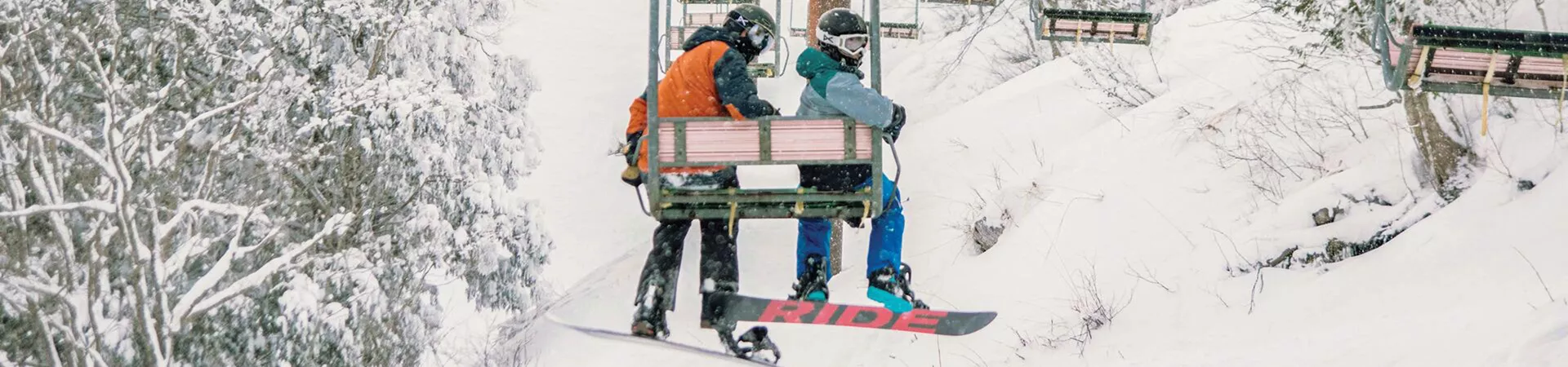 Two People Enjoying A Snowboard Day At A Snowy Day Hakuba Japan