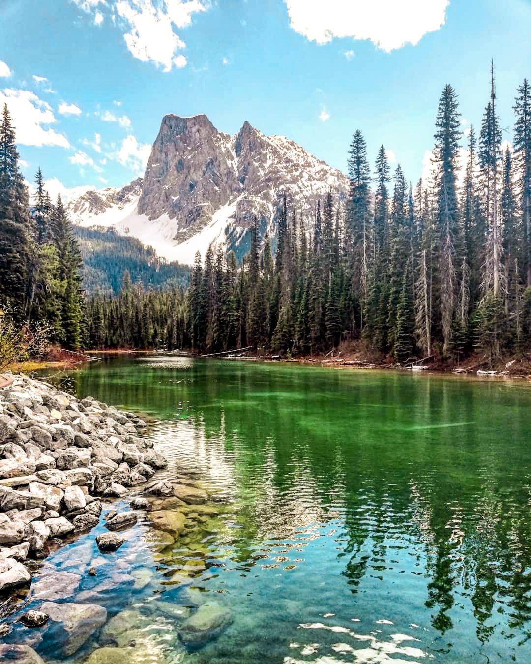 Picnic Lunch at Emerald Lake