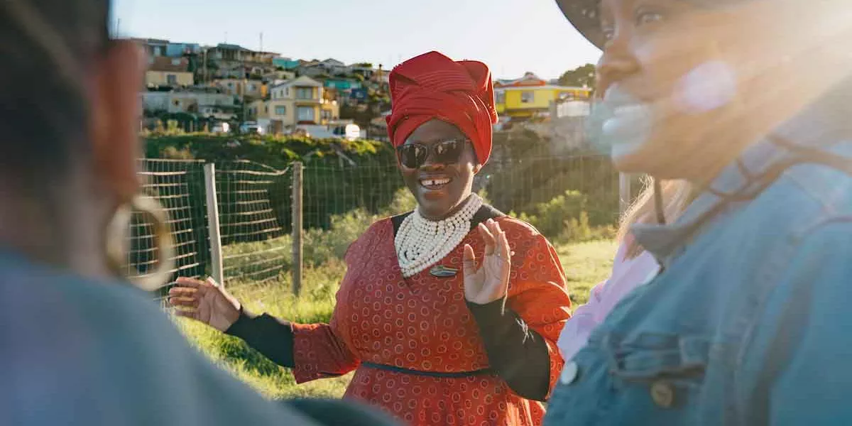 Local Town In South Africa