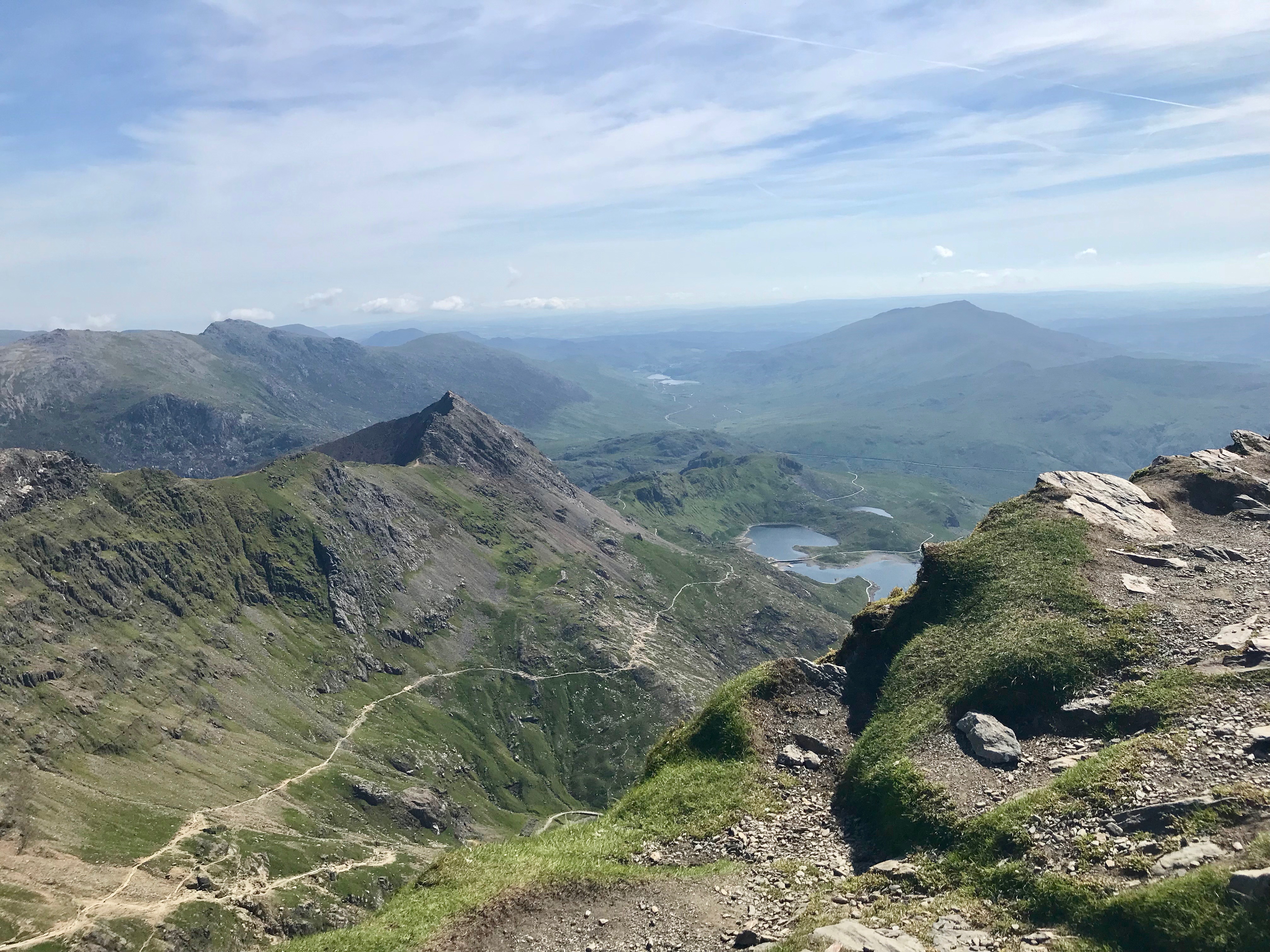 Landscape view of Yr Wyddfa.