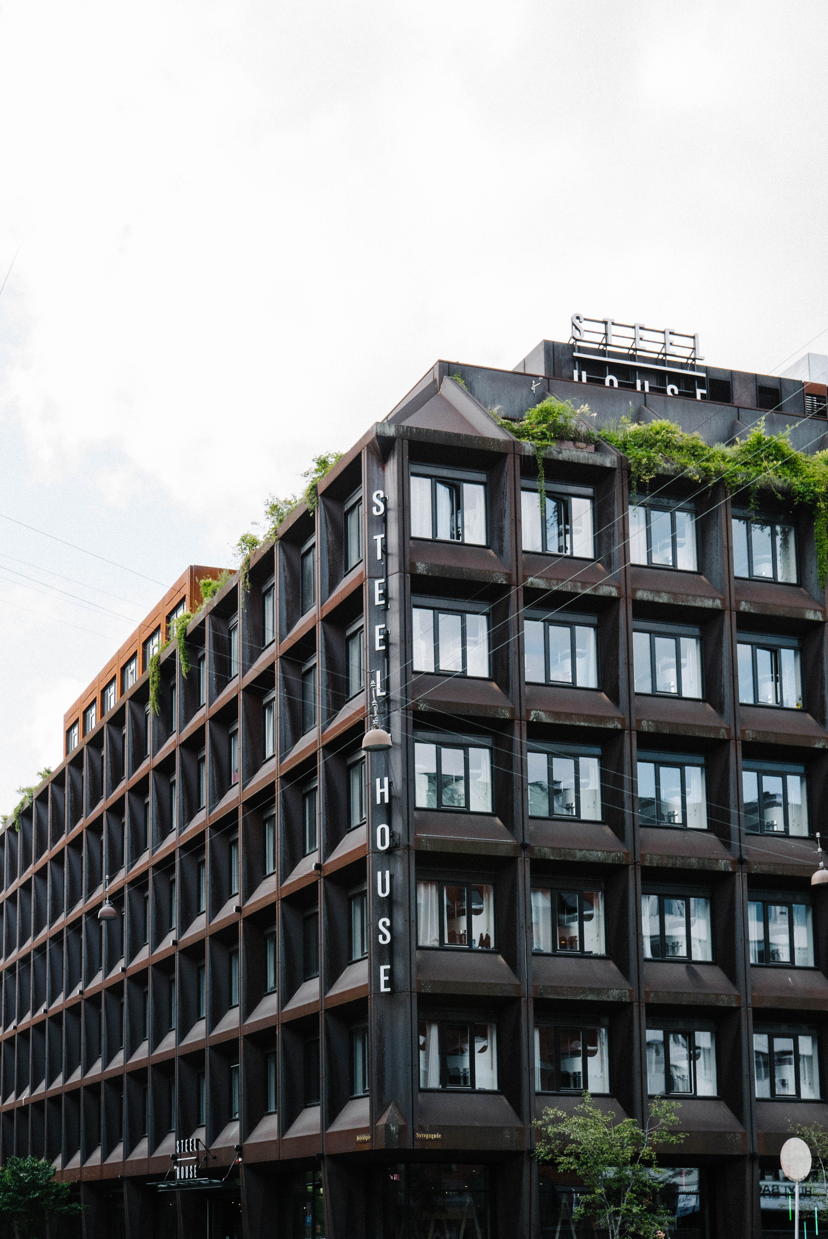 Steel House hostel in Copenhagen, Denmark.