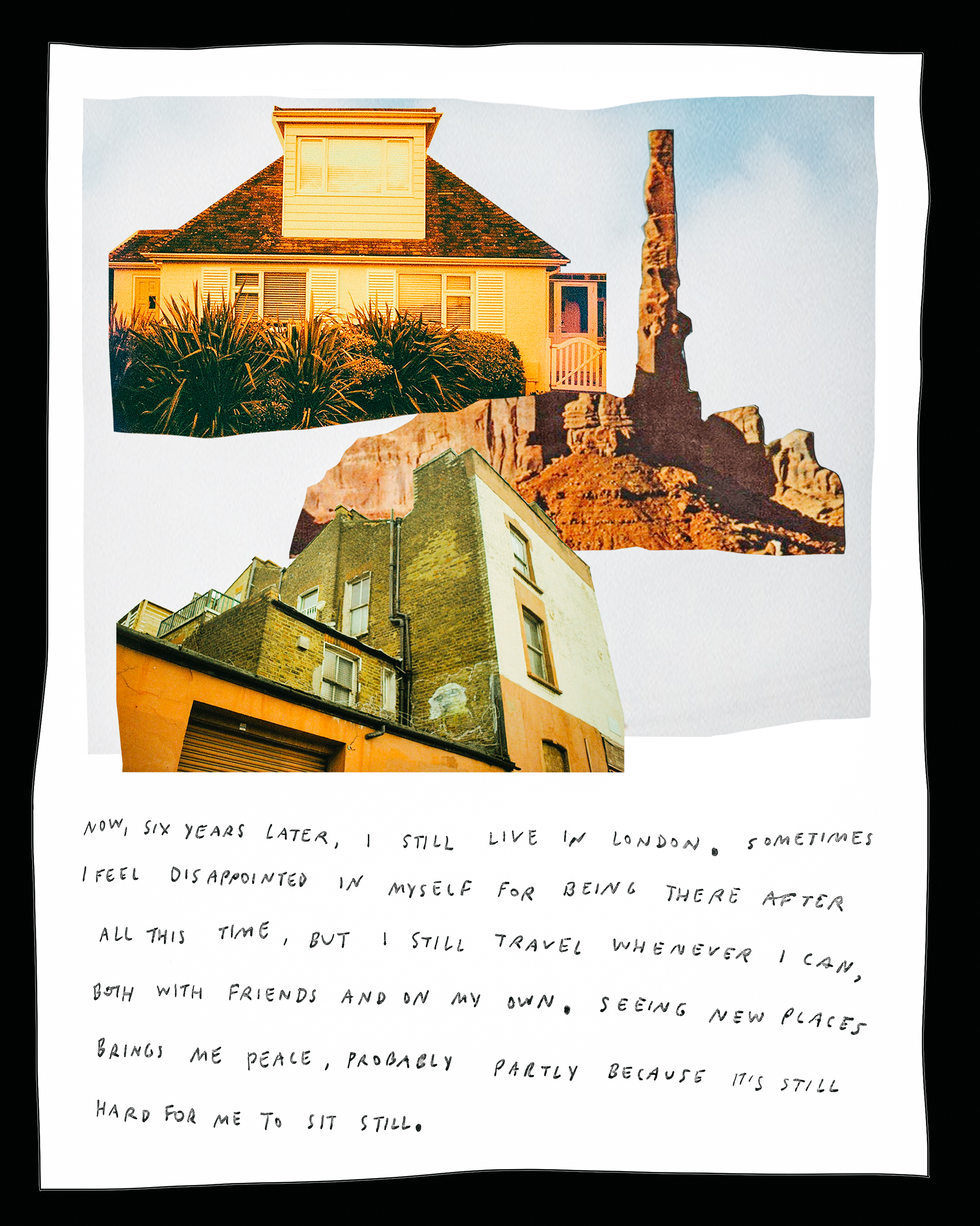 Alia Wilhelm on sometimes still being disappointed about still living in London.