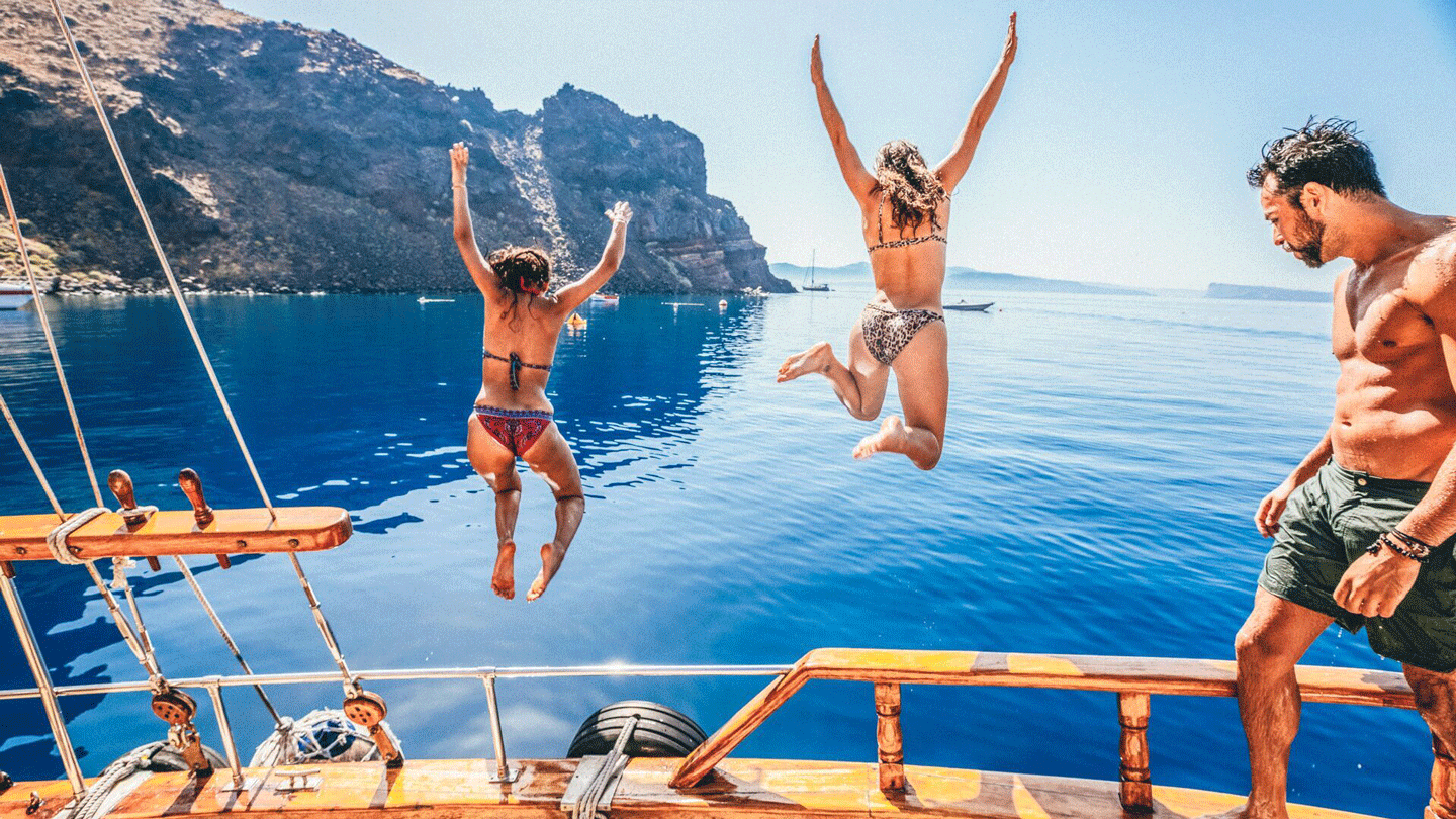 Travellers Greek Island Hopping