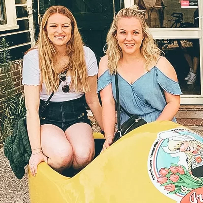 clogs experience in Edam, Netherlands