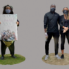 Artist Débora Silva has created 3D scans of Black Lives Matters protestors