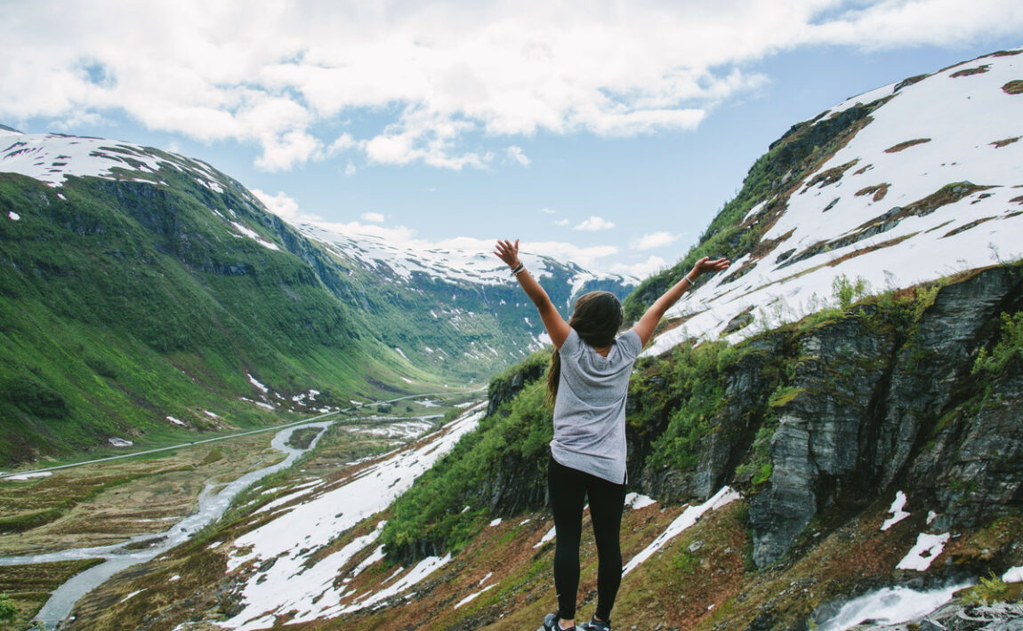 Norway solo girl