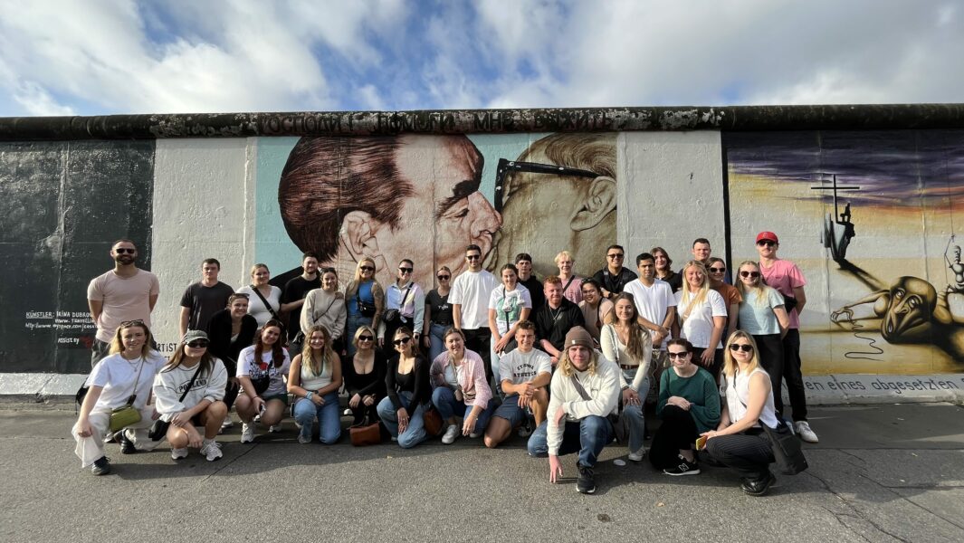 Contiki group in Berlin