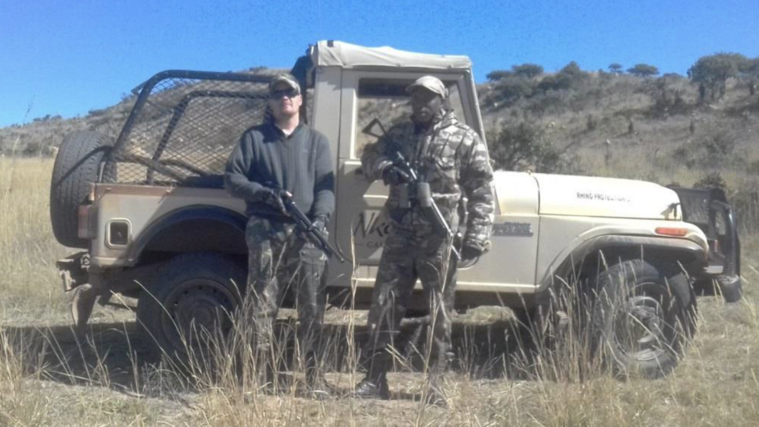Anti-poaching ranger in South Africa