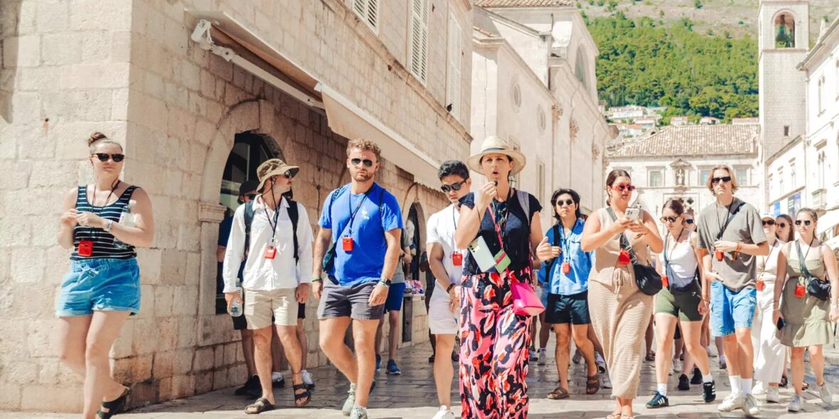 walking tour in Dubrovnik, Croatia