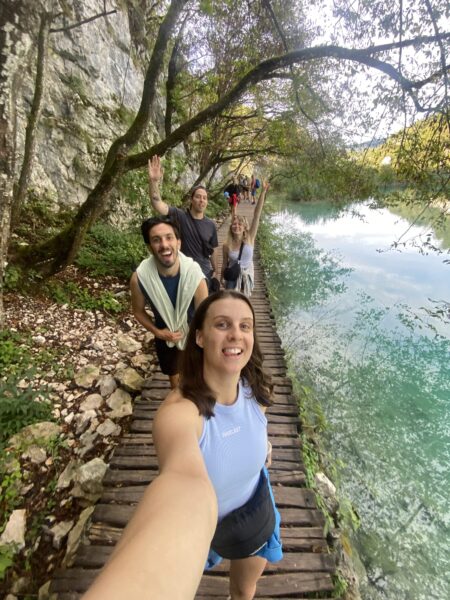 Maddie Solly Contiki travels