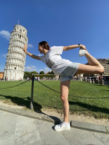 Maddie Solly Contiki travels