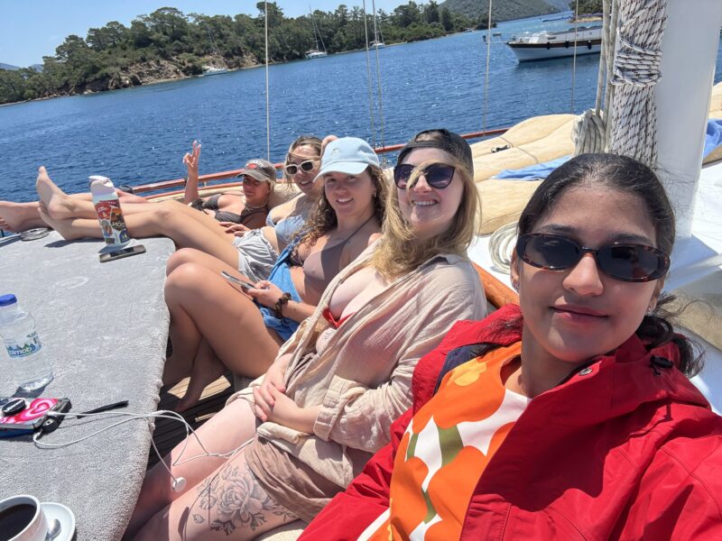 Shreya Banerjee's Turkish Sailing trip with Contiki