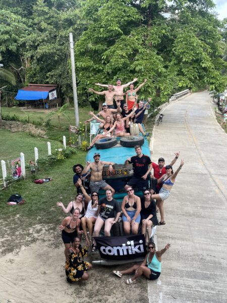 Jeepeny in the Philippines, Contiki travellers