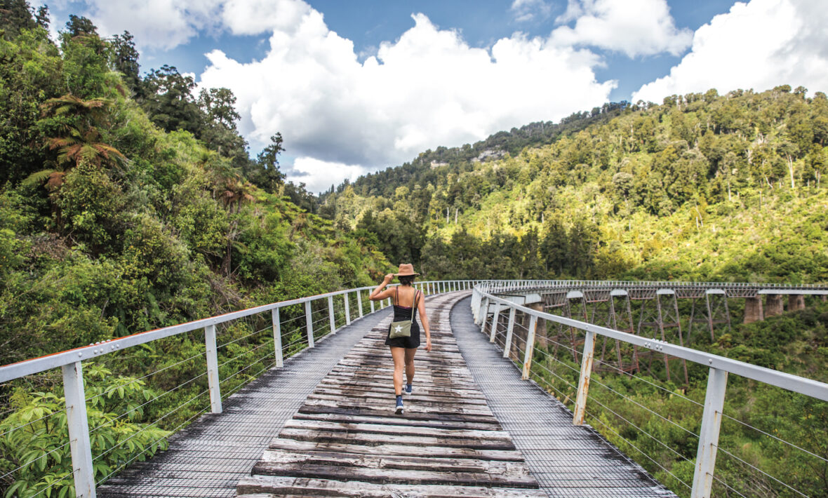 Woman in New Zealand