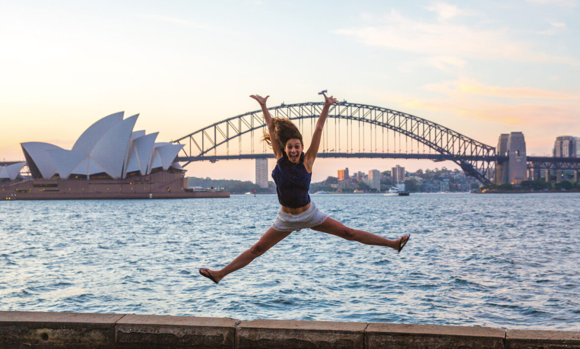 Woman in Australia