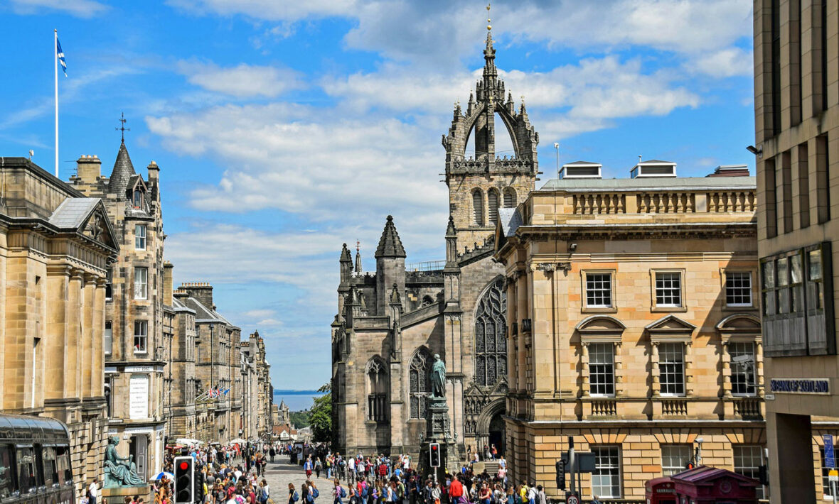 Edinburgh, Scotland's vegan food capital.