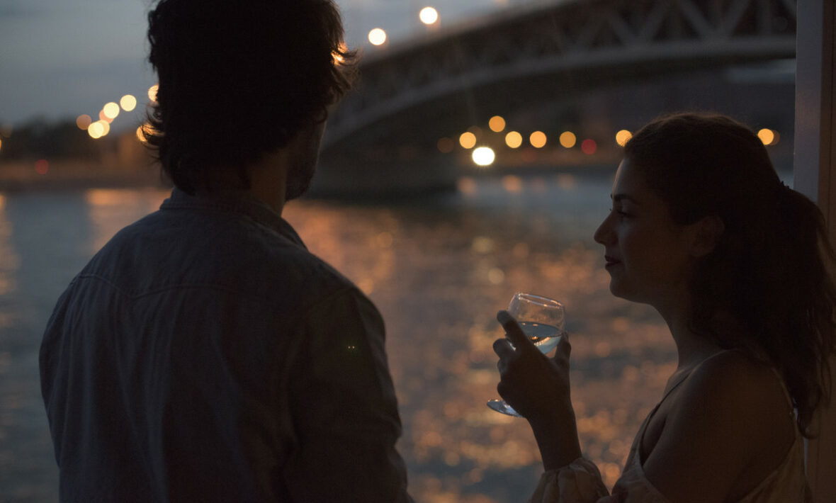 Budapest evening couple