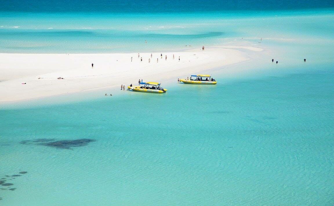 Image of Whitehaven beach in Australia