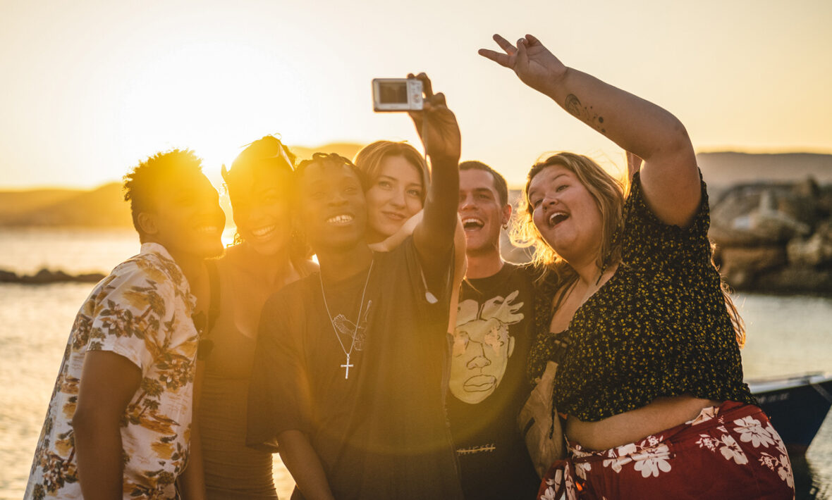 Young people in Greece