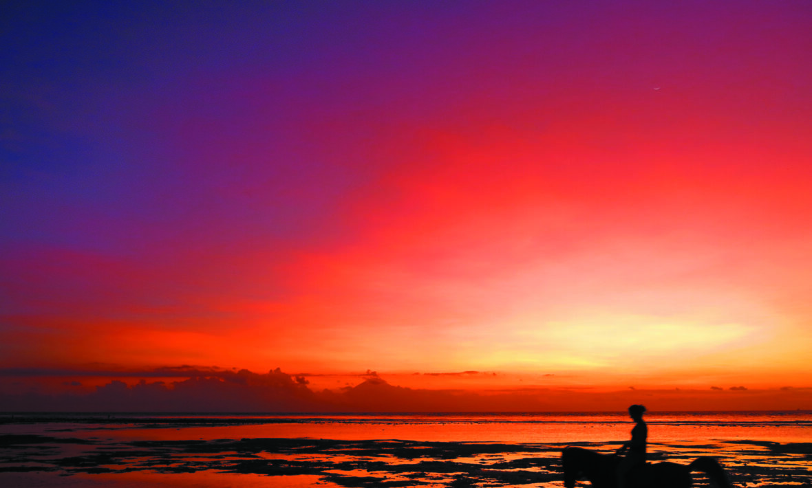 Image of Gili trawangan sunset