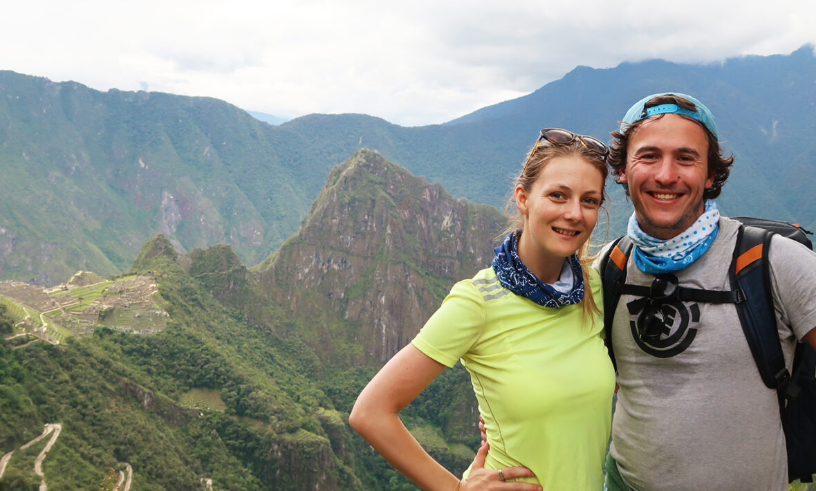 Machu Picchu, a historic Incan site in Peru.