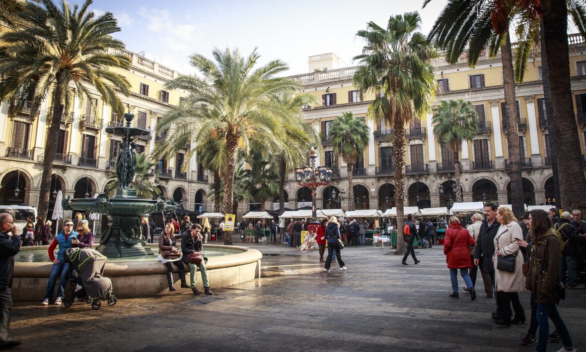 Barcelona square