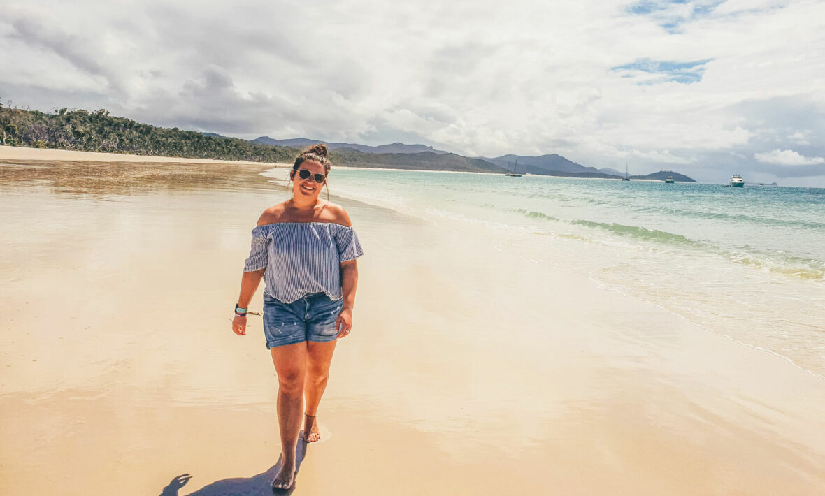 Cassie Agnew Whitehaven Beach Contiki