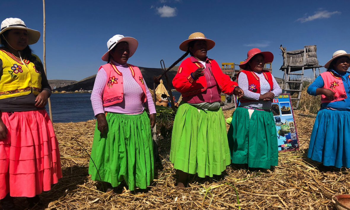 Locals in Peru