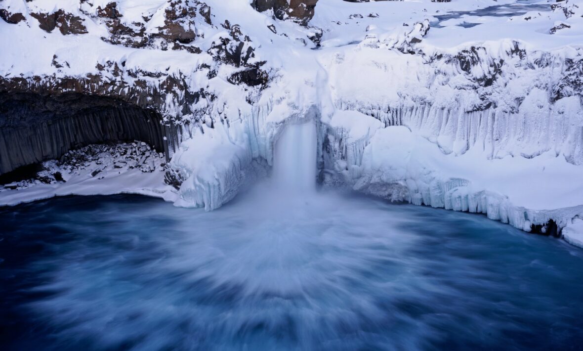 Aldeyjarfoss Waterfall