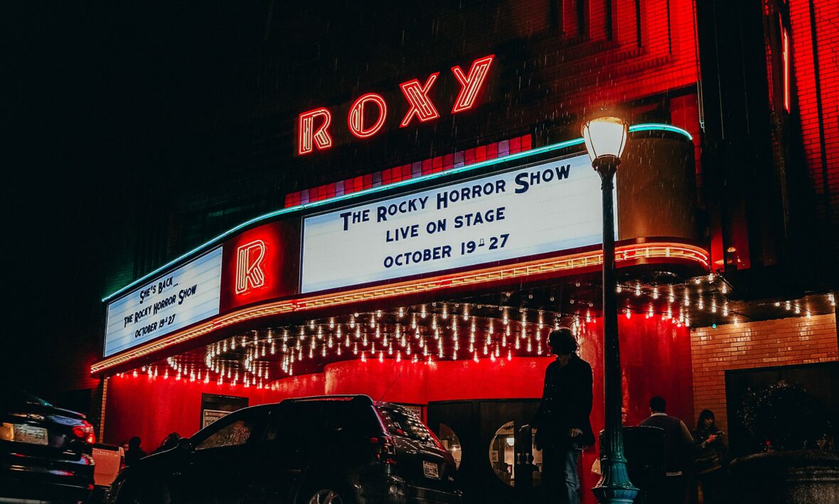 Cinema showing the Rocky Horror Picture Show