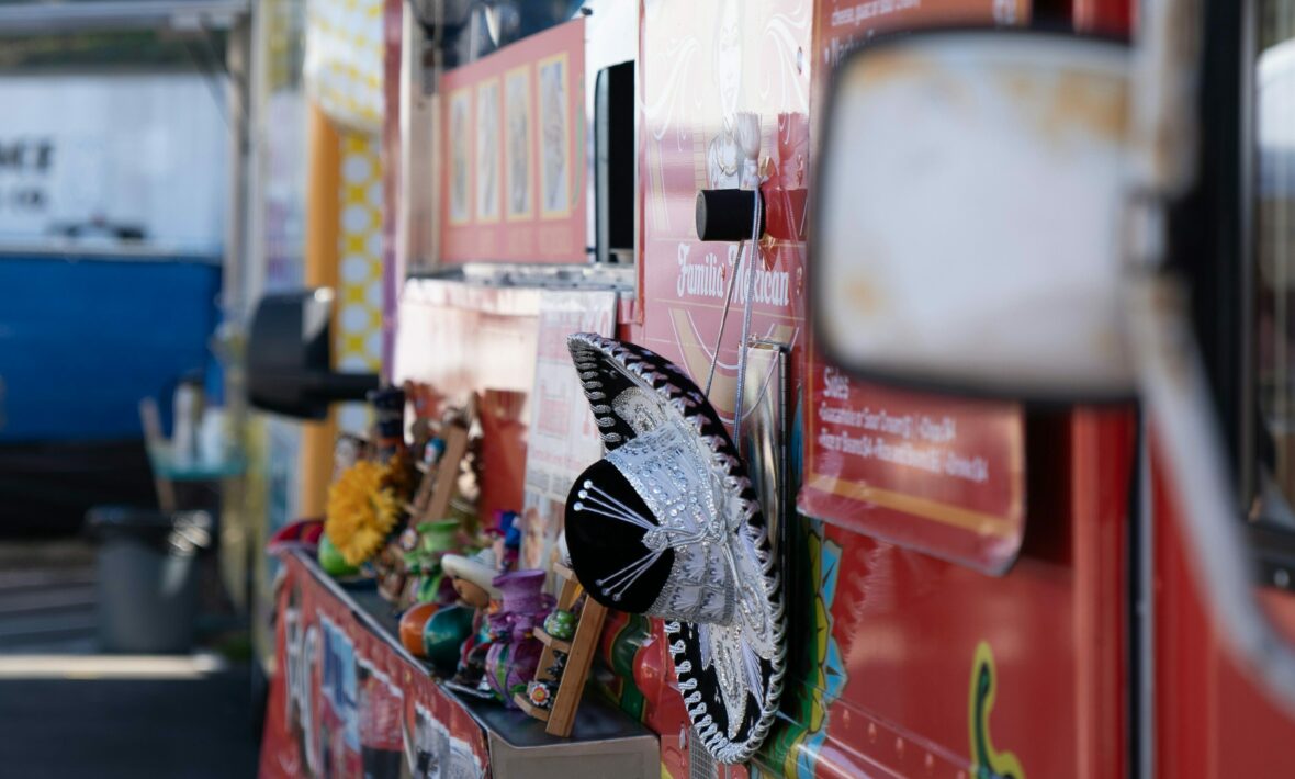 Mexican street food van