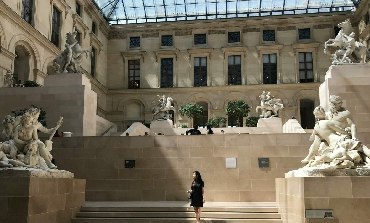 The Louvre in Paris