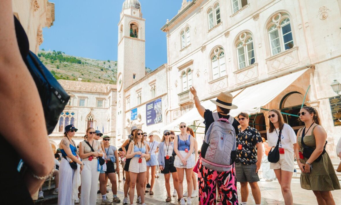 Contiki travellers in Croatia - Dubrovnik