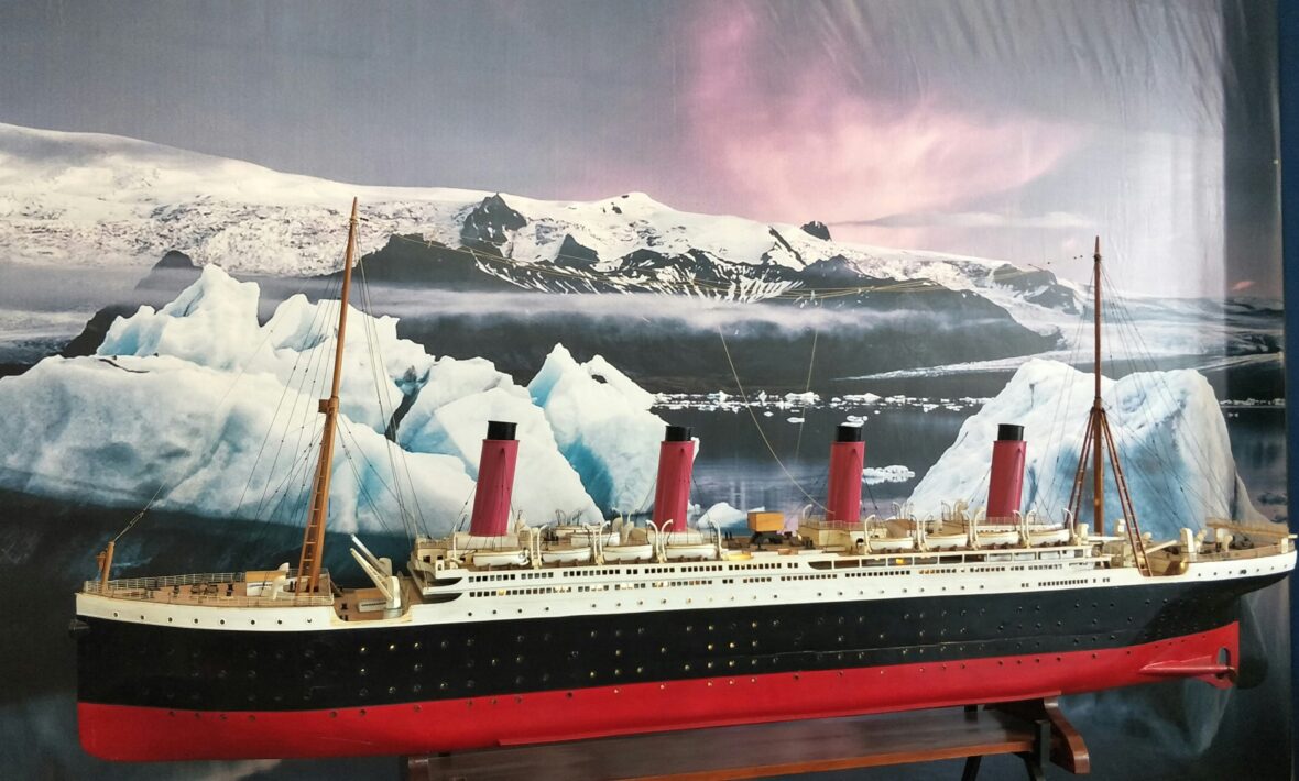model of the titanic