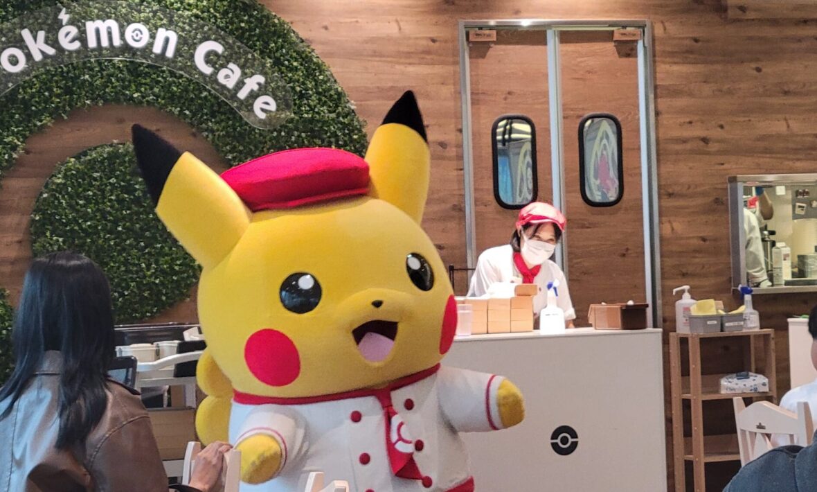 Pokémon café in Tokyo, Japan