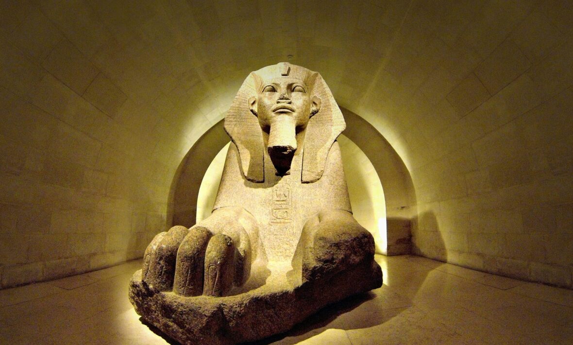 The Sphinx of Tanis, Louvre, Paris
