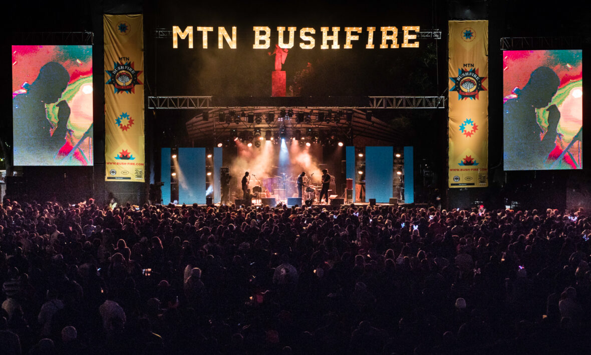 main stage at MTN bushfire festival - Bram Lammers