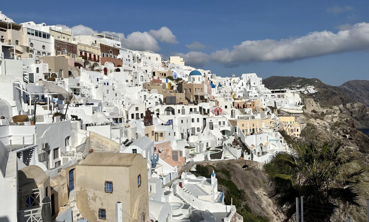 Megan Brown, traveller, trip to Greece