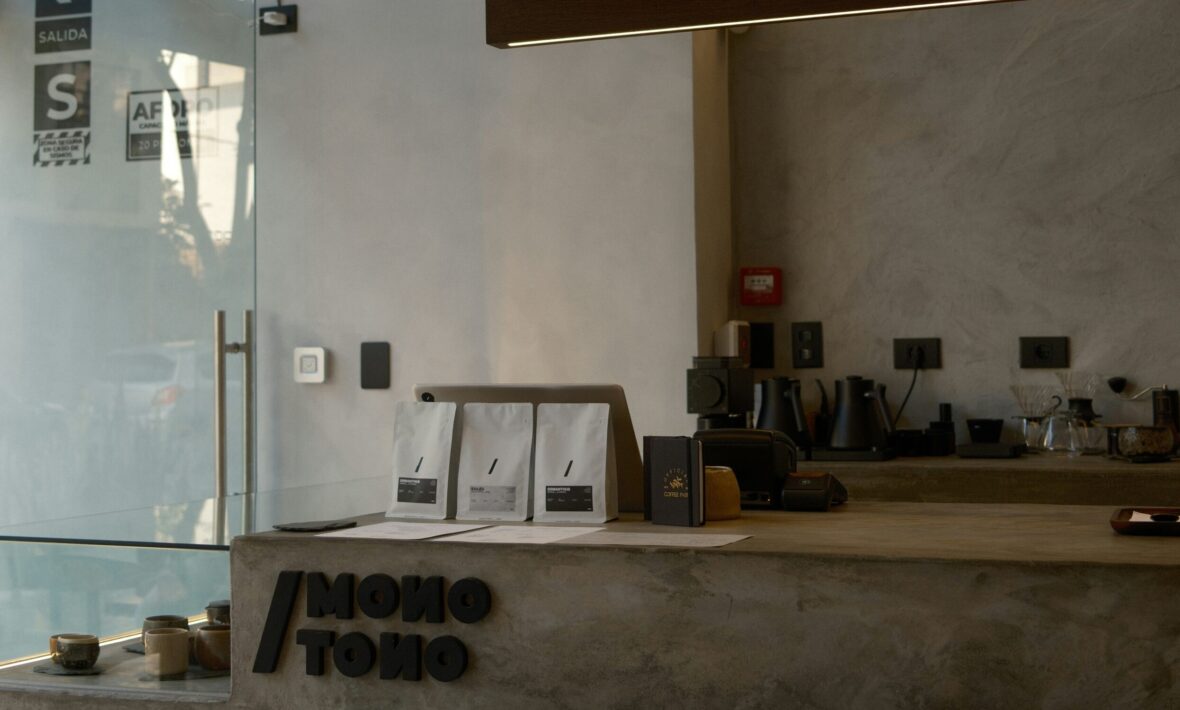 coffee shop in Barranco in Lima, Peru