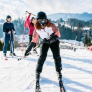 skiing in Austria