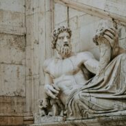 statue in Rome, Italy