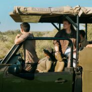Contiki travellers on a game drive safari in Kruger National Park