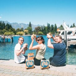 Contiki travellers in New Zealand