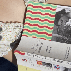 traveller reading on holiday