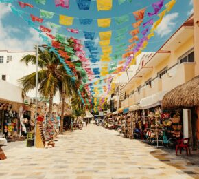 beach town in Mexico