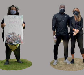 Debora Silva 3D scans for Black Lives Matter