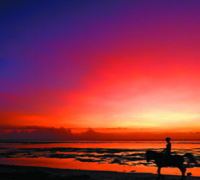 Image of Gili trawangan sunset